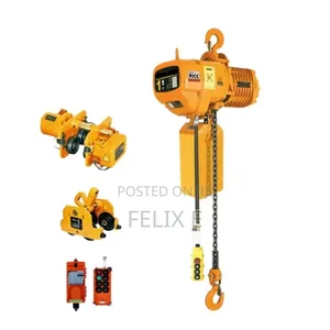 Electric Chain Hoist With Trolley 2