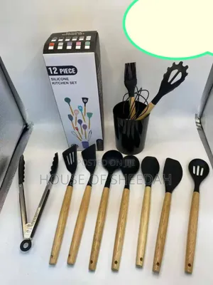 12-Piece Silicone Kitchen Utensil Set