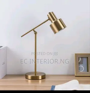 Modern Metal Light Bedside Table Lamp
