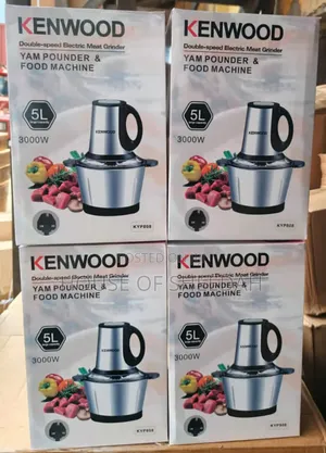 Kenwood Double-Speed Electric Meat Grinder and Yam Pounder