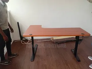 L-Shaped Corner Desk, Likely a 1.4-Meter