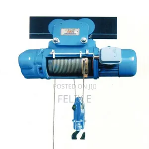 Electric Wire Rope Hoist With Trolley