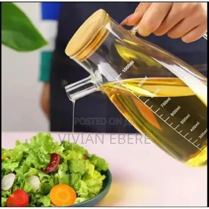 Borosilicate Glass Oil Dispenser Jar