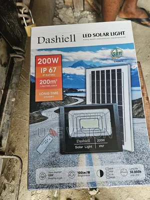 Dashiell Outdoor Solar Street Light 200w