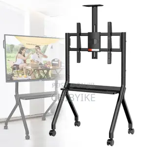Tv Stand 100inches With Tire  and Strong Iron Skillet Heavy Duty
