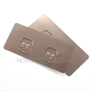 Heavy-Duty Adhesive Wall Hooks or Replacement Stickers 12pcs