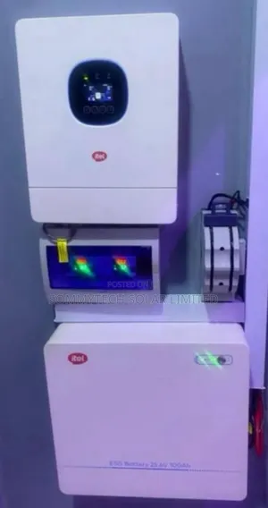 Itel Luthiun Battery 5kwh_48 /Itel Hybrid Inverter 6kva_48 Set Up