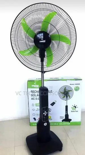Iwin Energy Rechargeable Solar Fan