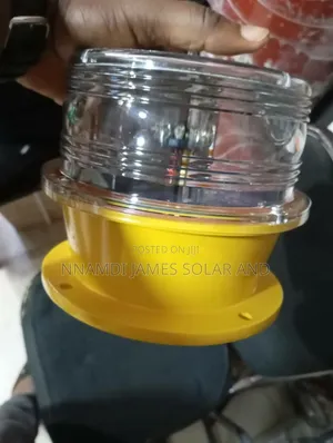Solar Aviation Warning Light