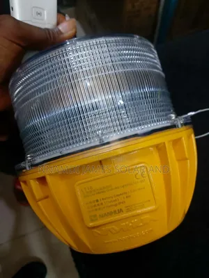 Solar Aviation Warning Light