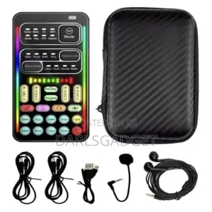 Professional Live Sound Card Voice Changer Kit