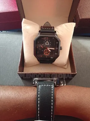 Swiss Quality Leather Wrist Watch