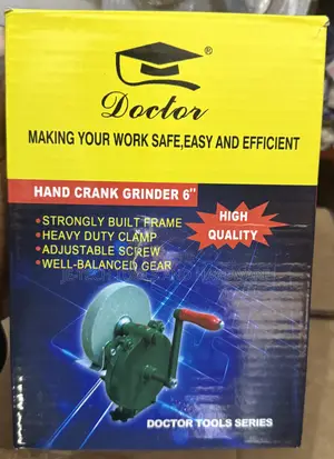 Inch Hand Crank Grinder And Disc