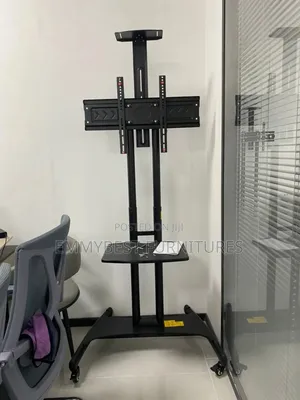Trolley Television Stand With Decoder Space.