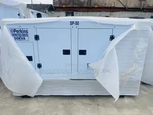 ~Sp50kva Perkins Soundproof Generator Noiseless Coolest Generator