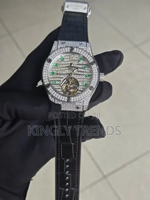 Stone Hublot Green Beauty Stone Wristwatch