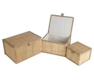 3-in-1 Bamboo Storage Set