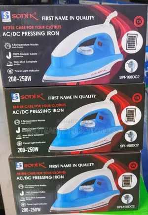 Sonik Japan 200w Less Voltage Inverter Compatible Dry Iron