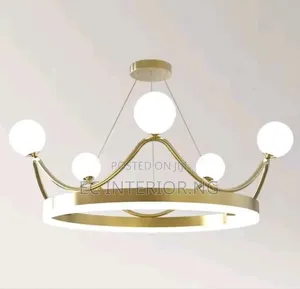 Modern Luxury Led Crown Chandelier