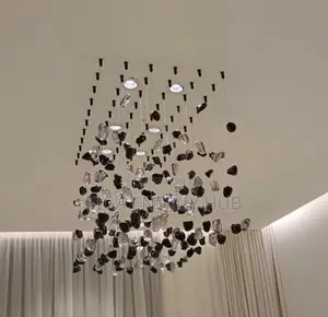 Exotic Stoned Chandelier Light