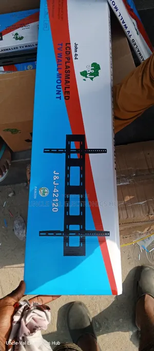 J J 120" Tv Wall Mount Hanger