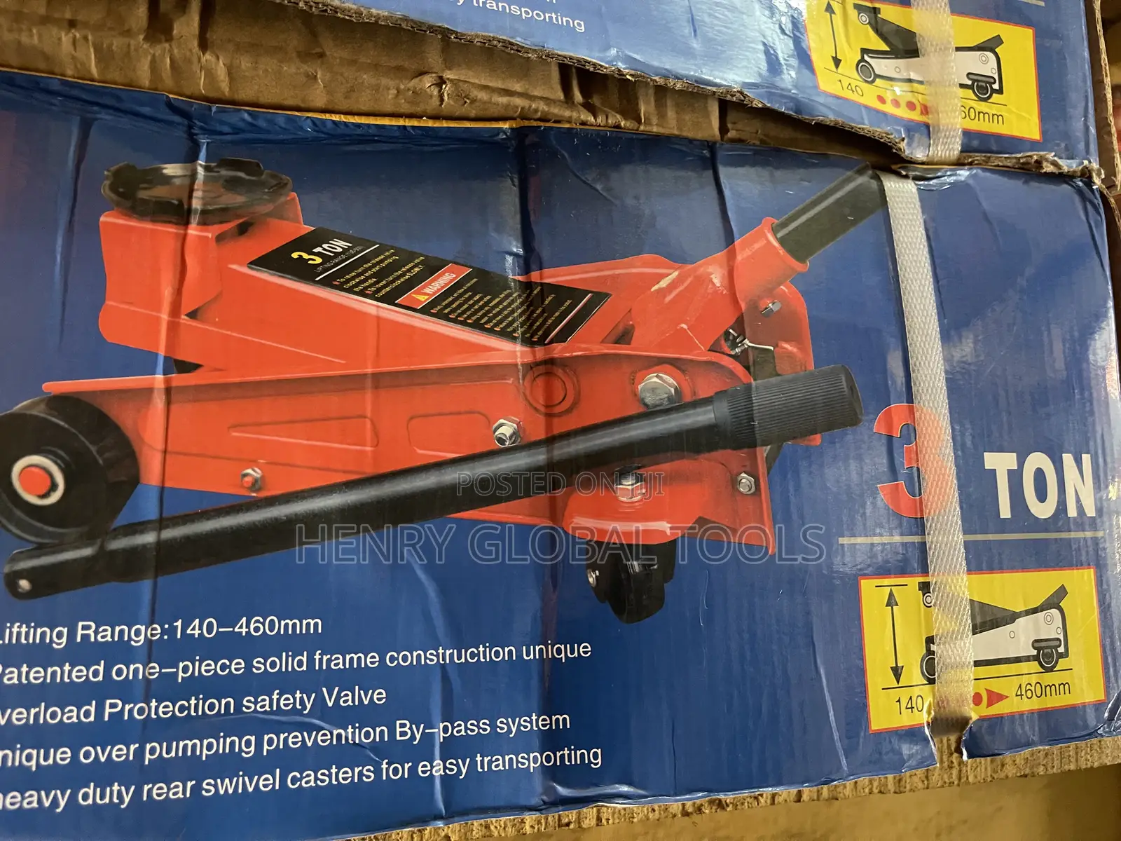 3ton Hydraulic Floor Jack Machine
