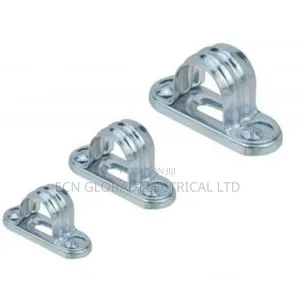 25mm Galvanized Saddle Clamp – Heavy Duty Pipe Conduit Holder