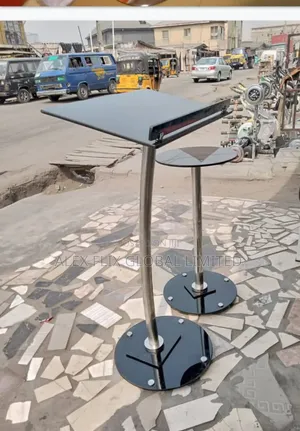 Glass Single Stand Pulpit