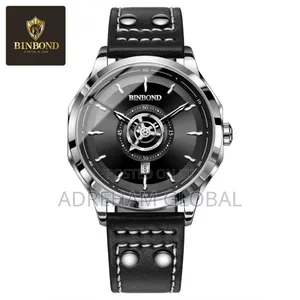 Quality Leather Binbond Watch With Box