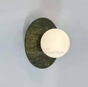 Luxury Green Marble Ddecor Wall Lamp