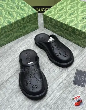 Gucci Luxury Men's Designer Mules