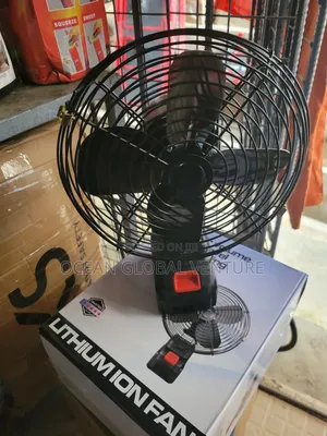 Lithium Portable Rechargeable Fan
