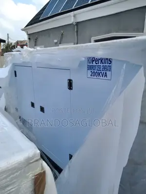 New Perkins 200kva Soundproof Generator – Reliable Backup Power Supply