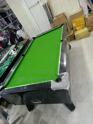 Supermax Pro 7ft Black Gloss Snooker