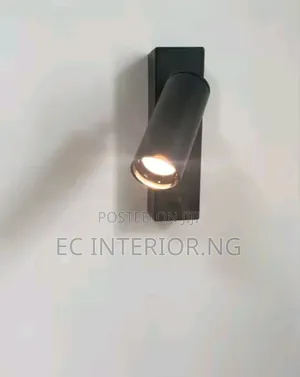 Black White Full Spectrum Eye-Protection Led Wall Light