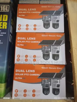 4g Ptz Ultra Hd Dual Lens Solar Camera