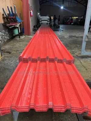 Tc Red Colored 0.55mm Longspan Aluminium Roofing Sheet (Corrugated)