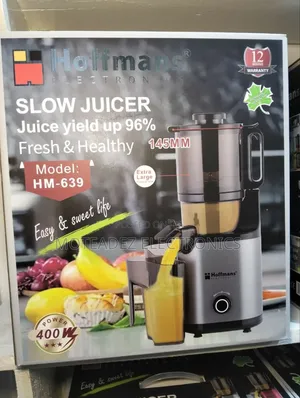 Hoffman 400w Large Capacity High Power Electric Slow Juicer