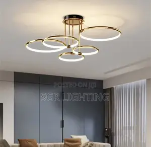 Luxury Ring Led Ceiling Lamp