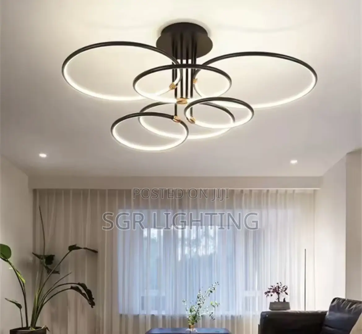 Luxury Ring Led Ceiling Lamp