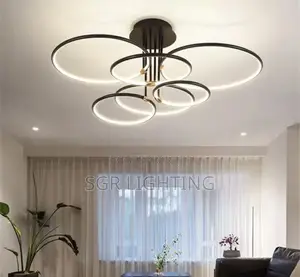 Luxury Ring Led Ceiling Lamp
