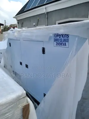 Perkins 200kva Soundproof Generator – Ideal for Hotels Businesses