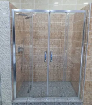 Luxury Tempered Glass Sliding Door Shower Door 
Description