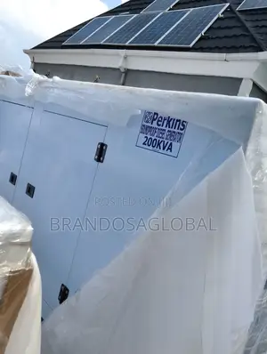 Perkins 200kva Soundproof Generator – Stable Electricity Supply