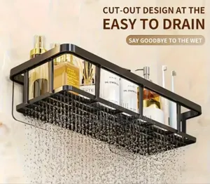 Black Multifunctional Storage Rack