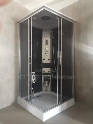 Luxury Shower Room With Massage Jets, Double Doors Sliding