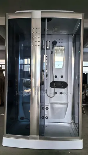 Luxury Steam Shower Room With Double Seaters and Massage Jets