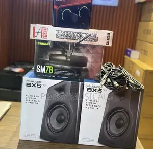 Bx5d3, Sm7b Mic, 2i2 4th Gen, Table Mic Stand Connection Cables