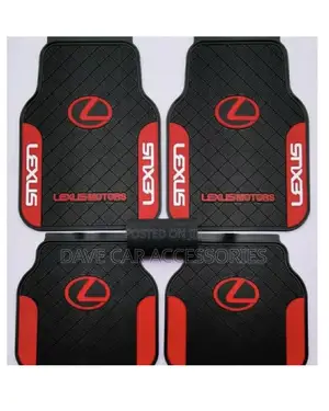 Complete Set Lexus Rubber Foot Mat