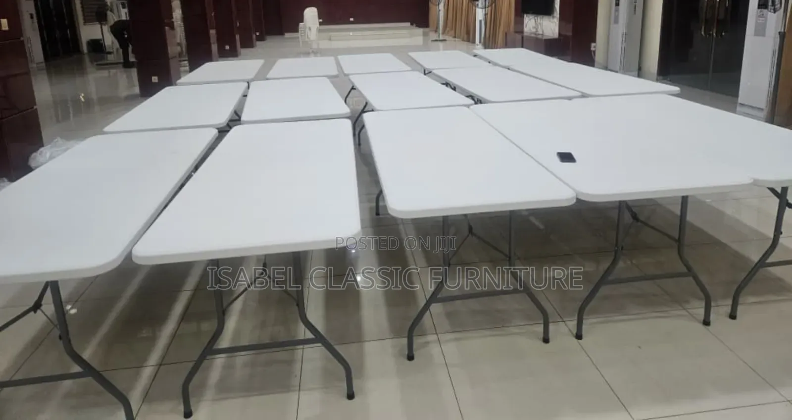 6ft Rectangular Event Table Available Now